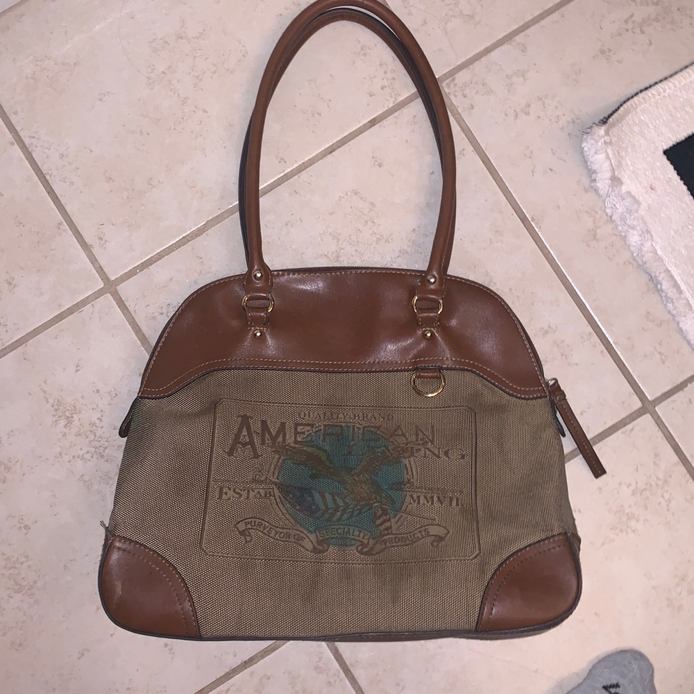 Preloved American Brown X L Handbag
